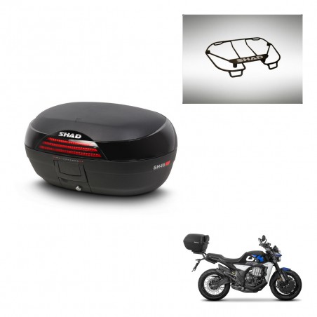 SHAD Baul SH46 + soporte montaje parrilla superior 45 L KIT-444895