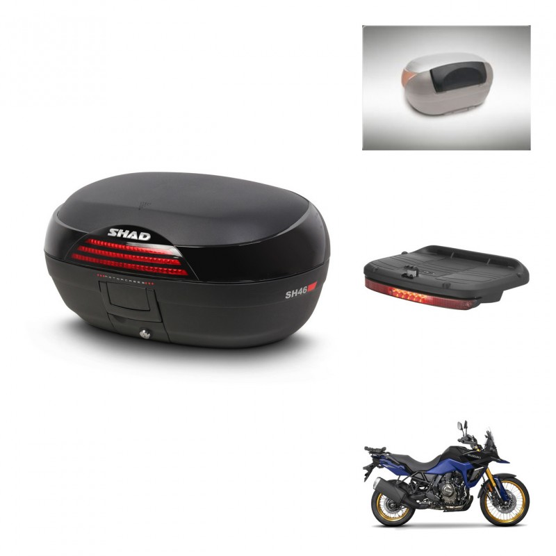 SHAD Baul SH46 + soporte montaje accesorios 45 L KIT-444908