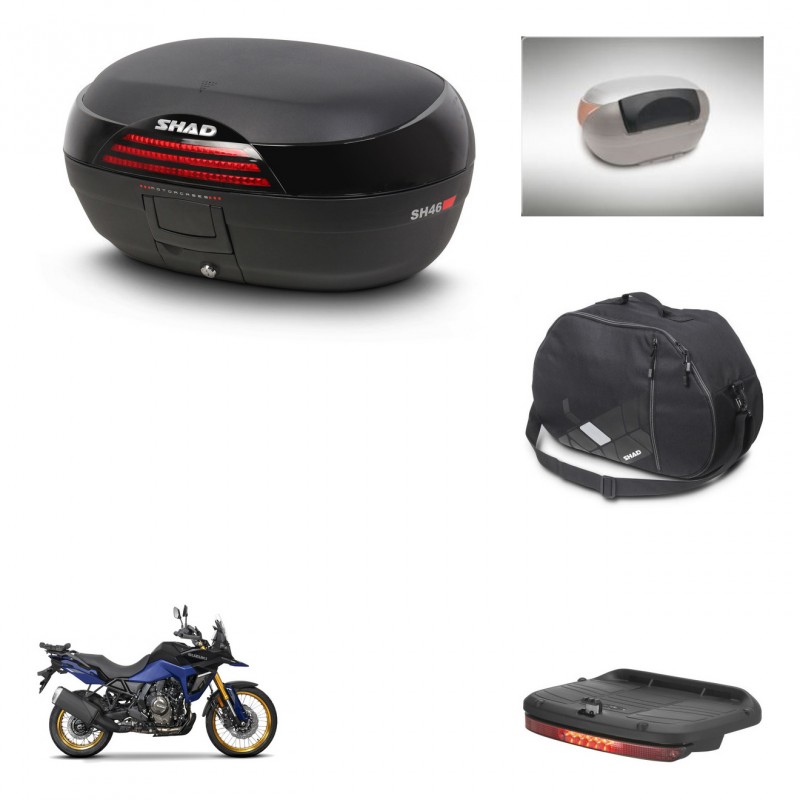 SHAD Baul SH46 + soporte montaje accesorios 45 L KIT-444910