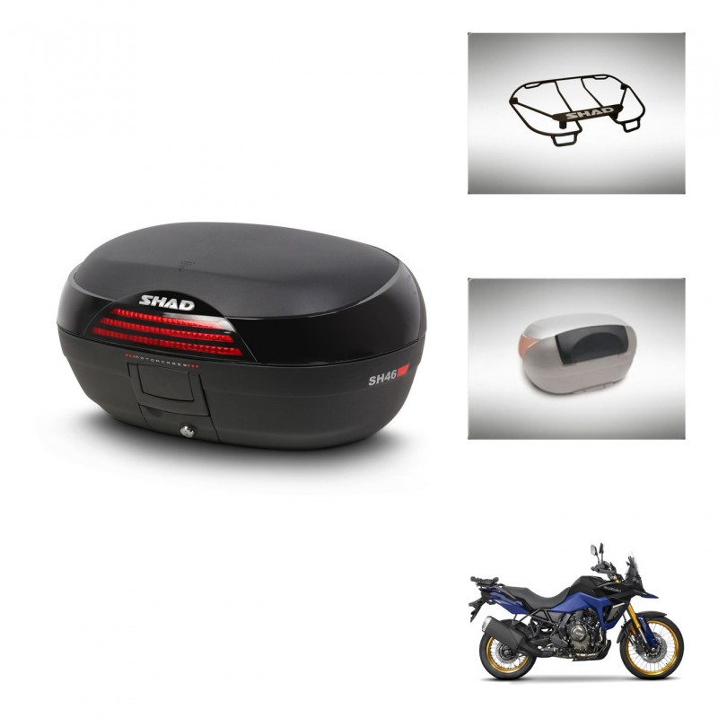 SHAD Baul SH46 + soporte montaje accesorios 45 L KIT-444915