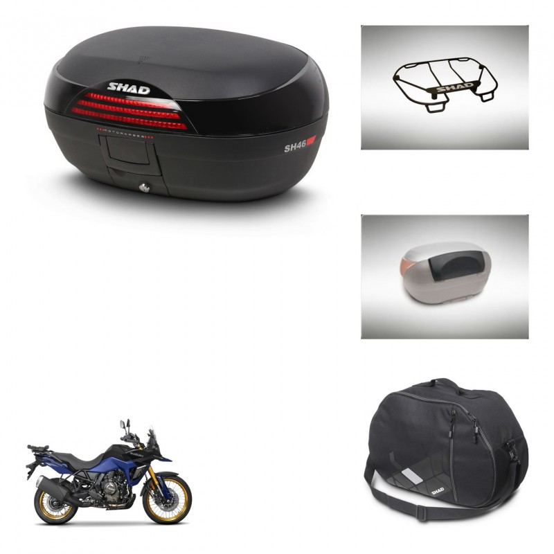 SHAD Baul SH46 + soporte montaje accesorios 45 L KIT-444917