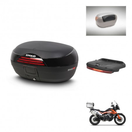 SHAD Baul SH46 + soporte montaje accesorios 45 L KIT-444924