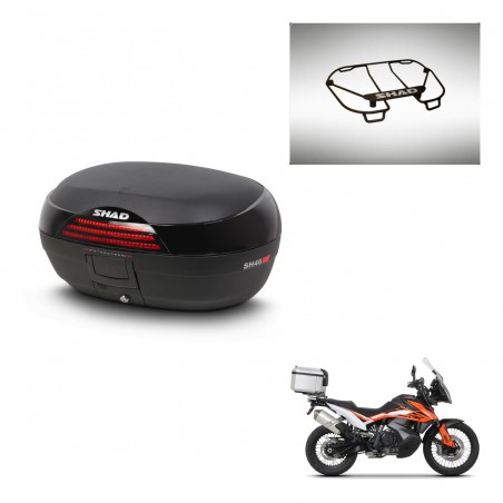 SHAD SH46 trunk + mounting bracket upper grill 45 L KIT-444927