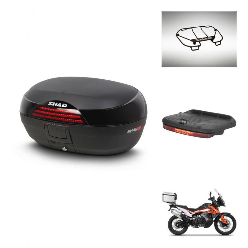 SHAD Baul SH46 + soporte montaje accesorios 45 L KIT-444928
