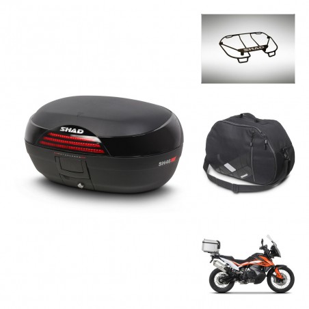 SHAD Baul SH46 + soporte montaje accesorios 45 L KIT-444929