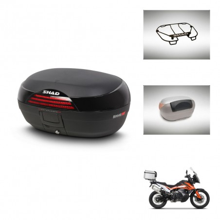 SHAD Baul SH46 + soporte montaje accesorios 45 L KIT-444931