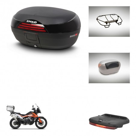 SHAD Baul SH46 + soporte montaje accesorios 45 L KIT-444932