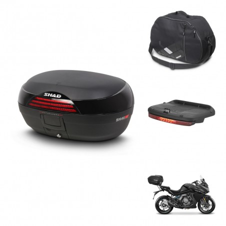 SHAD Baul SH46 + soporte montaje accesorios 45 L KIT-444954