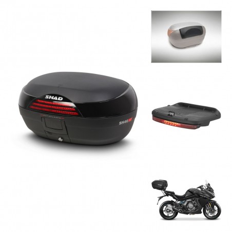 SHAD Baul SH46 + soporte montaje accesorios 45 L KIT-444956