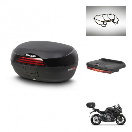 SHAD Baul SH46 + soporte montaje accesorios 45 L KIT-444960