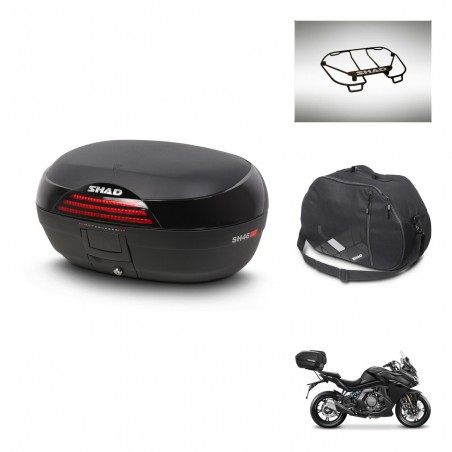 SHAD Baul SH46 + soporte montaje accesorios 45 L KIT-444961