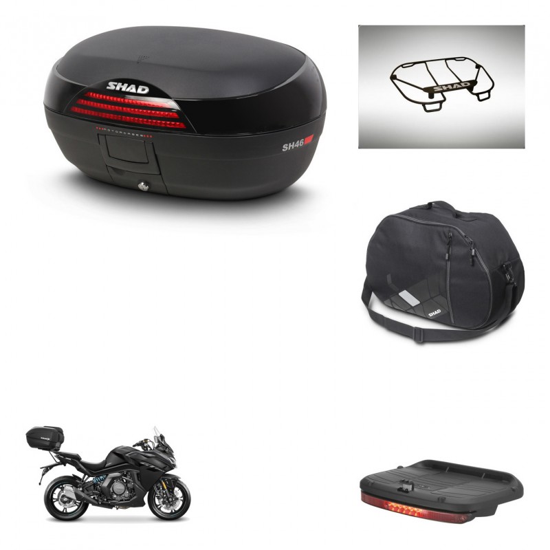 SHAD Baul SH46 + soporte montaje accesorios 45 L KIT-444962