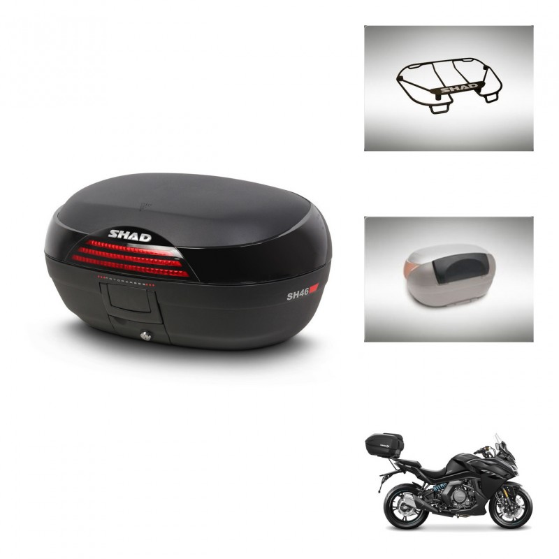 SHAD Baul SH46 + soporte montaje accesorios 45 L KIT-444963