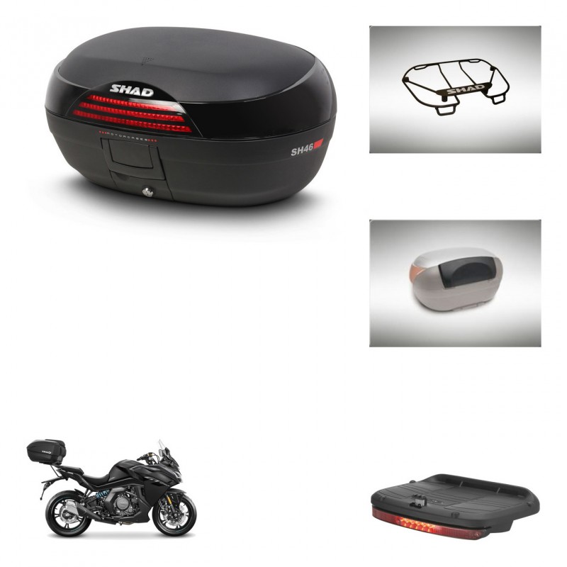 SHAD Baul SH46 + soporte montaje accesorios 45 L KIT-444964