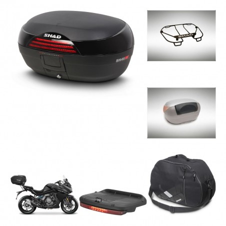 SHAD Baul SH46 + soporte montaje accesorios 45 L KIT-444966