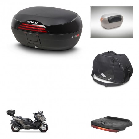 SHAD Baul SH46 + soporte montaje accesorios 45 L KIT-444974