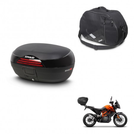 SHAD SH46 trunk + mounting bracket internal bag 45 L KIT-444985