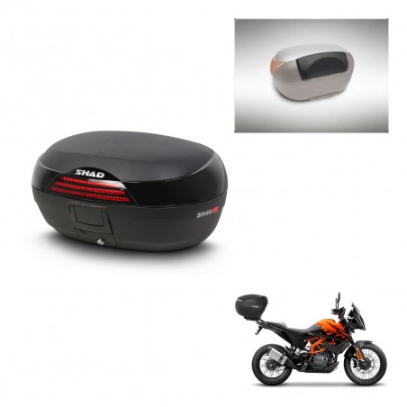 SHAD Baul SH46 + soporte montaje respaldo 45 L KIT-444987