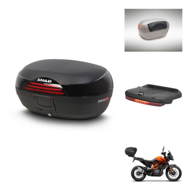 SHAD Baul SH46 + soporte montaje accesorios 45 L KIT-444988