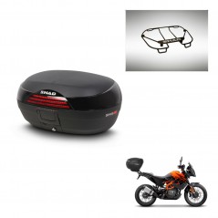 SHAD Baul SH46 + soporte montaje parrilla superior 45 L KIT-444991