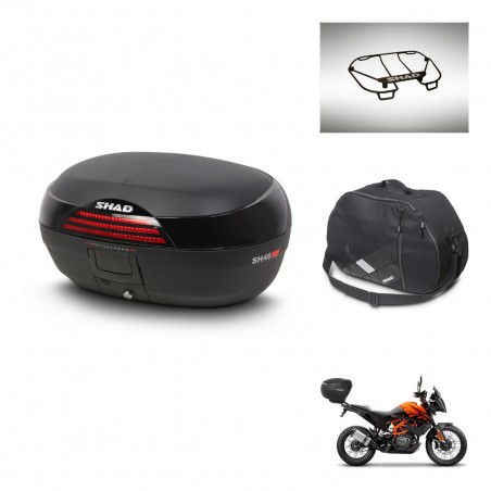 SHAD Baul SH46 + soporte montaje accesorios 45 L KIT-444993