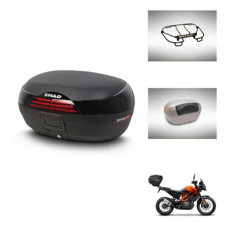 SHAD Baul SH46 + soporte montaje accesorios 45 L KIT-444995