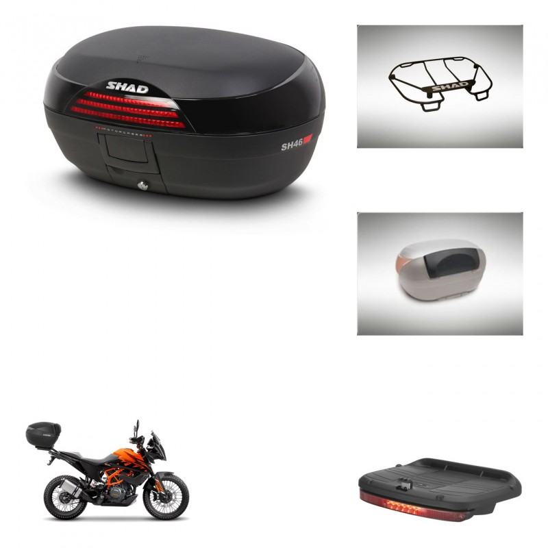 SHAD Baul SH46 + soporte montaje accesorios 45 L KIT-444996