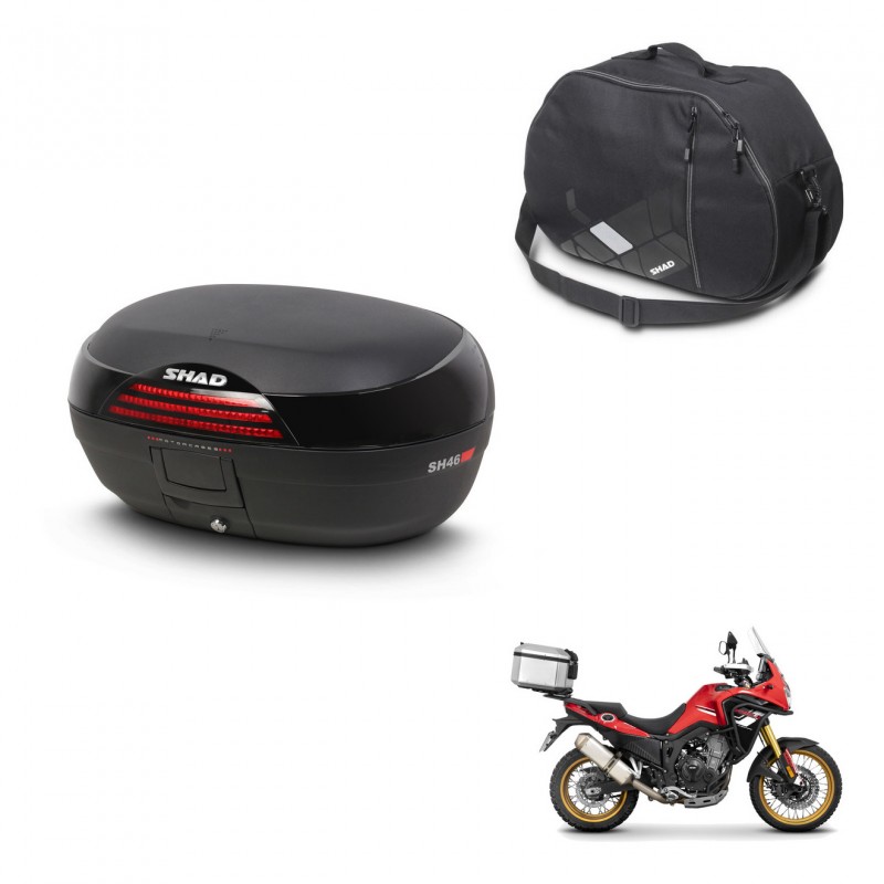SHAD Baul SH46 + soporte montaje bolsa interna 45 L KIT-445001