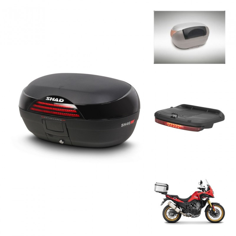 SHAD Baul SH46 + soporte montaje accesorios 45 L KIT-445004