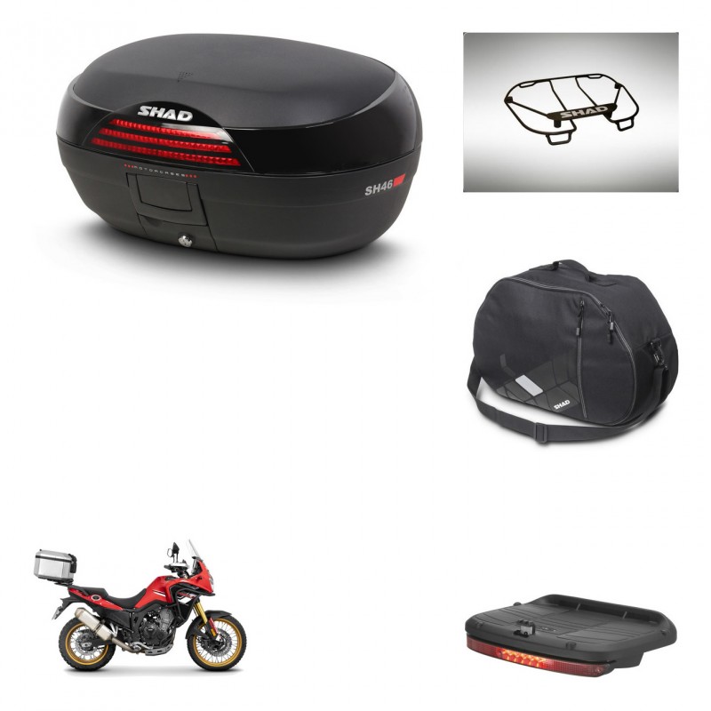 SHAD Baul SH46 + soporte montaje accesorios 45 L KIT-445010
