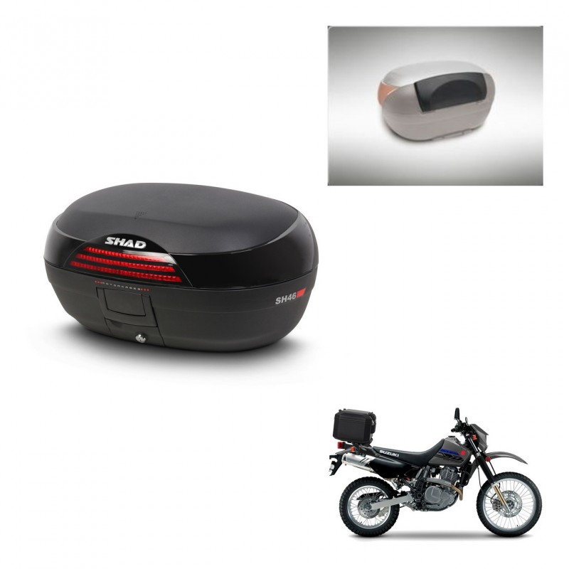 SHAD Baul SH46 + soporte montaje respaldo 45 L KIT-445019