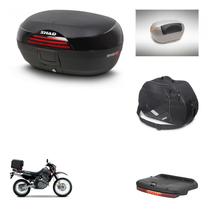 SHAD Baul SH46 + soporte montaje accesorios 45 L KIT-445022