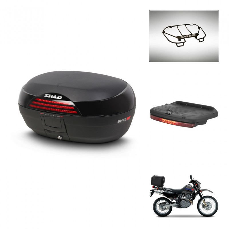 SHAD Baul SH46 + soporte montaje accesorios 45 L KIT-445024