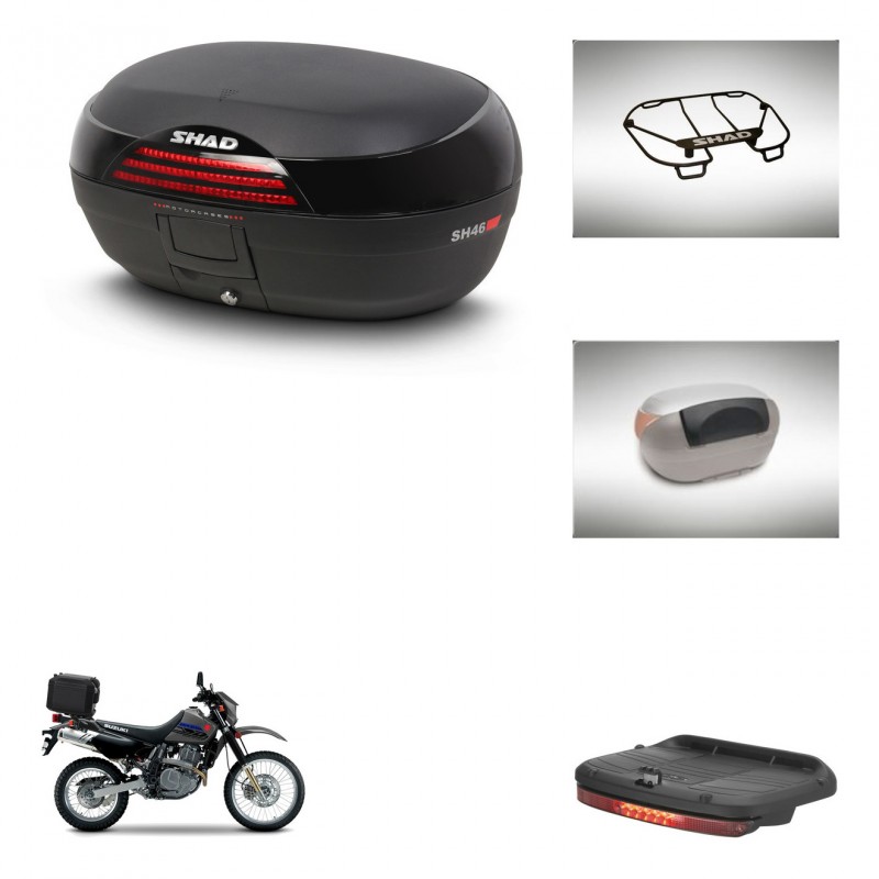 SHAD Baul SH46 + soporte montaje accesorios 45 L KIT-445028