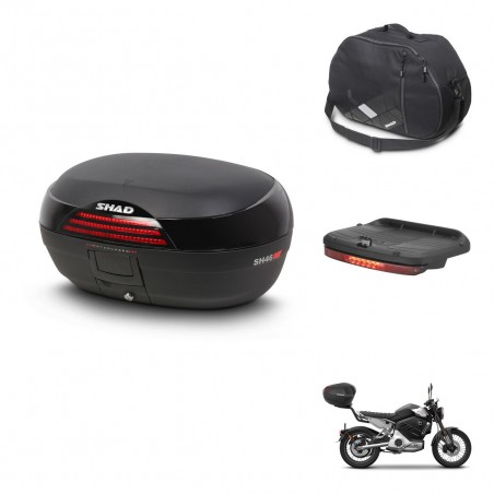 SHAD Baul SH46 + soporte montaje accesorios 45 L KIT-445034