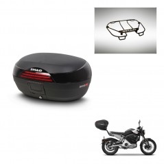 SHAD Baul SH46 + soporte montaje parrilla superior 45 L KIT-445039