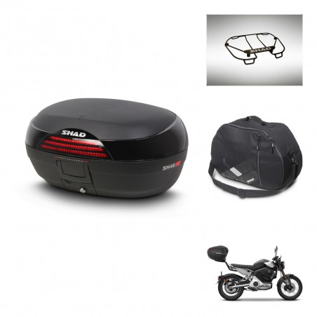 SHAD Baul SH46 + soporte montaje accesorios 45 L KIT-445041