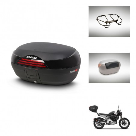 SHAD SH46 trunk + mounting bracket accessories 45 L KIT-445043