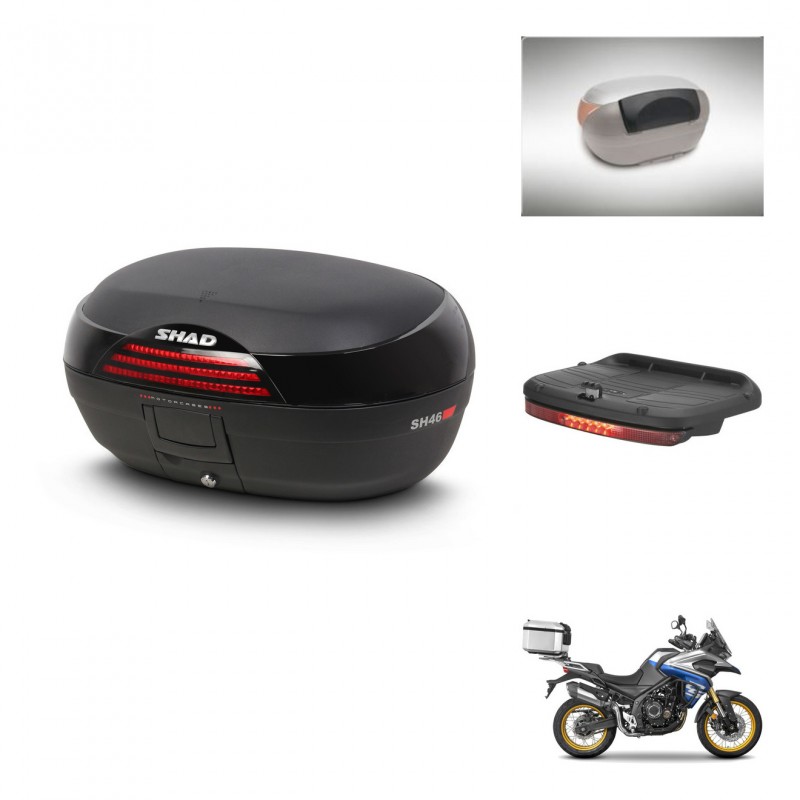 SHAD Baul SH46 + soporte montaje accesorios 45 L KIT-445052