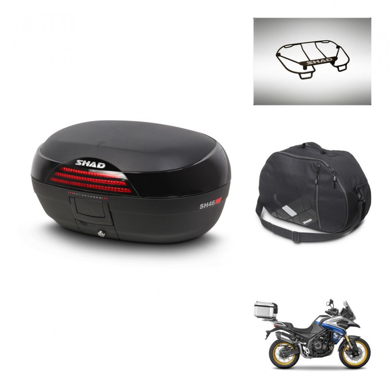 SHAD Baul SH46 + soporte montaje accesorios 45 L KIT-445057