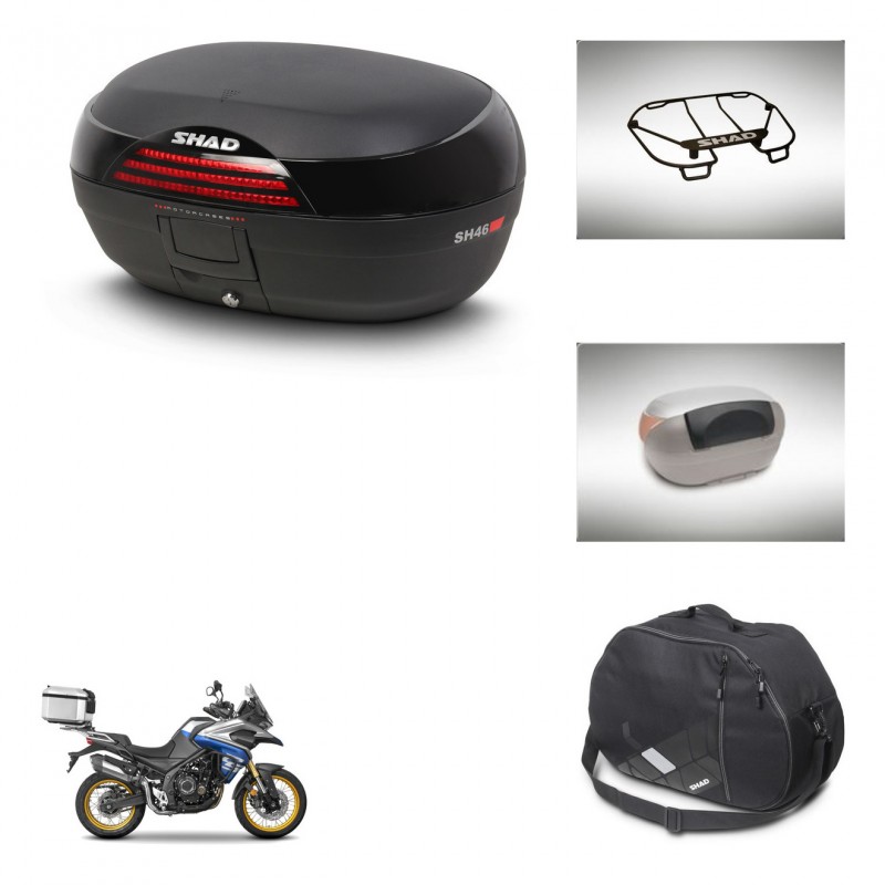 SHAD Baul SH46 + soporte montaje accesorios 45 L KIT-445061