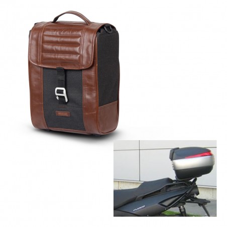 SHAD Suitcase trunk + mounting bracket SR38 CAFE RACER STYLE 1U KIT-445063