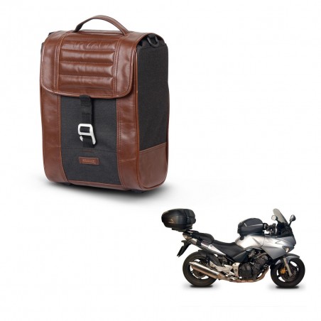 SHAD Baul maleta + soporte montaje SR38 CAFE RACER STYLE 1U KIT-445069