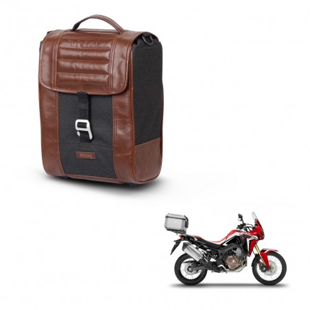 SHAD Baul maleta + soporte montaje SR38 CAFE RACER STYLE 1U KIT-445070