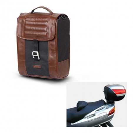 SHAD Suitcase trunk + mounting bracket SR38 CAFE RACER STYLE 1U KIT-445095