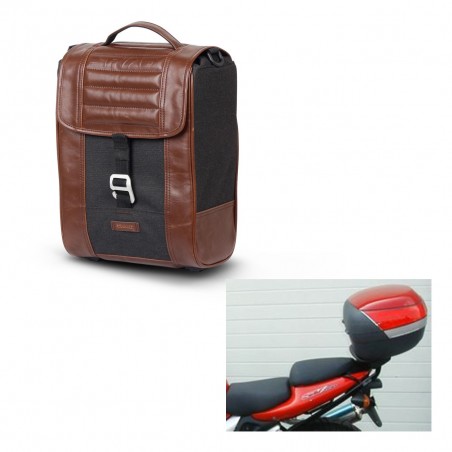 SHAD Suitcase trunk + mounting bracket SR38 CAFE RACER STYLE 1U KIT-445102