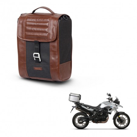 SHAD Baul maleta + soporte montaje SR38 CAFE RACER STYLE 1U KIT-445108