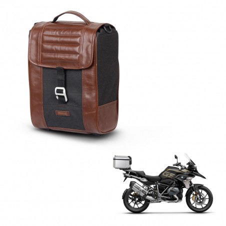 SHAD Suitcase trunk + mounting bracket SR38 CAFE RACER STYLE 1U KIT-445110