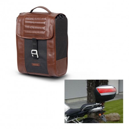 SHAD Suitcase trunk + mounting bracket SR38 CAFE RACER STYLE 1U KIT-445119