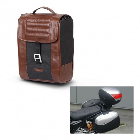 SHAD Suitcase trunk + mounting bracket SR38 CAFE RACER STYLE 1U KIT-445125